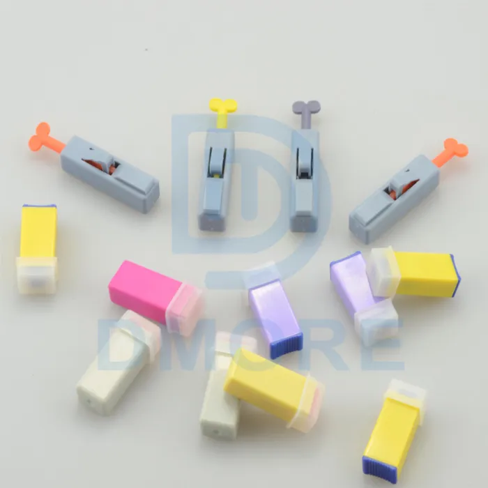 Jednorazowy bezpieczny lancet do krwi